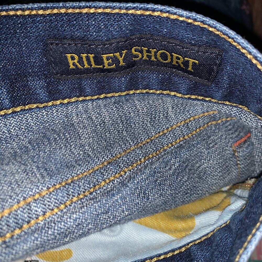 Lucky Brand Cut Off Stars Jean Shorts sz 8 - Picture 4 of 9